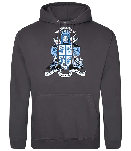 Bunnies are Evil - monty python, die ritter der kokosnuss, rabbit of caerbannog, killerkaninchen - Standard Hoodie