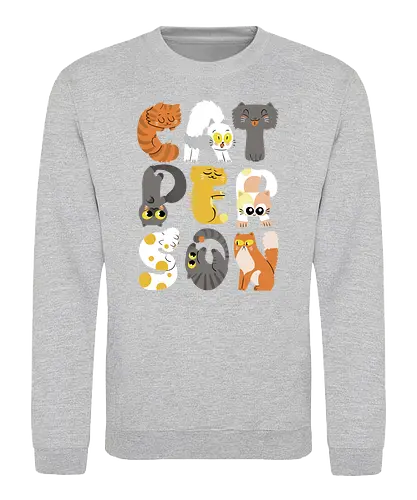 Catperson - katze, cat, animal, tier, katzenmensch - Sweatshirt