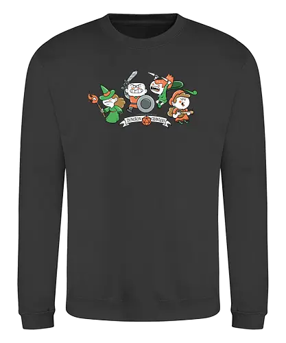 Dungeon Crawler Association - Pen and Paper, dungeons and dragons, rpg, pen and paper, pnp, würfel, dice - Sweatshirt