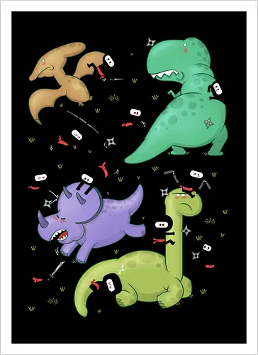 Ninjas vs. Dinosaurs
