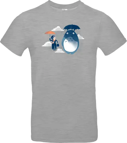 Perfect Neighbor - neighbor, nachbar, poppins, mary, umbrella, schirm, anime, manga, mashup - Standard T-Shirt
