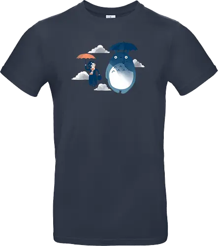 Perfect Neighbor - neighbor, nachbar, poppins, mary, umbrella, schirm, anime, manga, mashup - Standard T-Shirt
