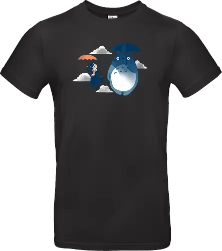 Perfect Neighbor - neighbor, nachbar, poppins, mary, umbrella, schirm, anime, manga, mashup - Standard T-Shirt