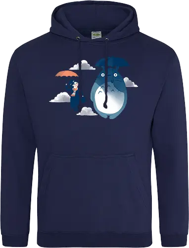 Perfect Neighbor - neighbor, nachbar, poppins, mary, umbrella, schirm, anime, manga, mashup - Standard Hoodie