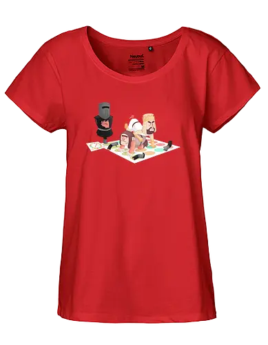 Black Knight Twister - monty python, black knight, holy grail, ritter der kokosnuss, fun, twister, king arthur - Fairtrade Girl Shirt