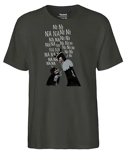 The knights wo say... - monthy python, bat, man, ritter, comic, knight, dark - Fairtrade T-Shirt