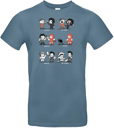 Some people shouldn't high 5 - freddy, iron man, edward, luke - Standard T-Shirt