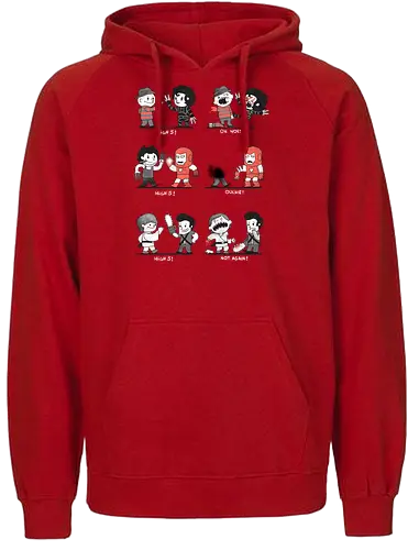 Some people shouldn't high 5 - freddy, iron man, edward, luke - Fairtrade Hoodie