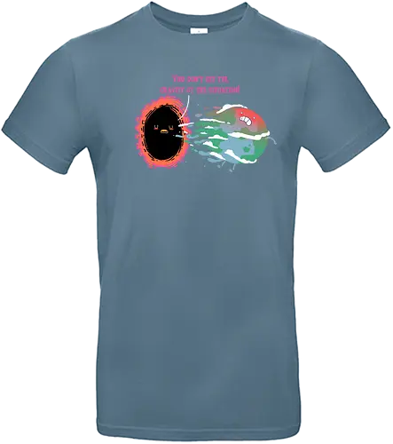 Gravity - erde, space, schwarzes loch - Standard T-Shirt