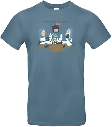 Castles and Rabbits - hase, ritter, camelot, monthy python - Standard T-Shirt