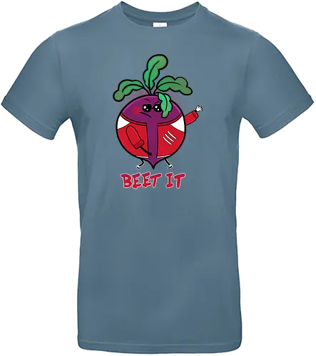 beet it - rote beete, michael jackson, pop music, crossover, wurzelgemüse, root beet, bt it - Standard T-Shirt