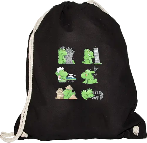 Kaiju goes traveling