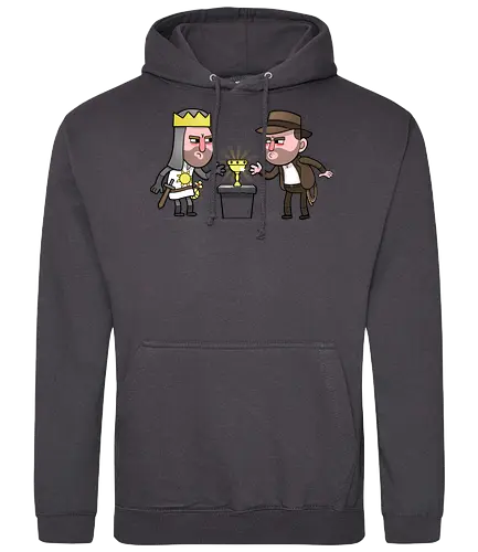 Holy Grail Wars - holy grail, heiliger gral, monthy python, action, movie, classic, slapstick, abenteuer - Standard Hoodie