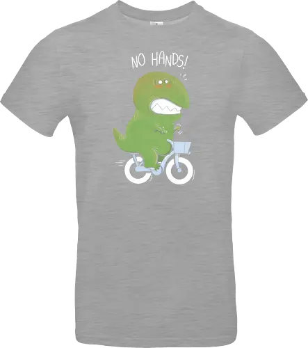 T-Rex tries biking