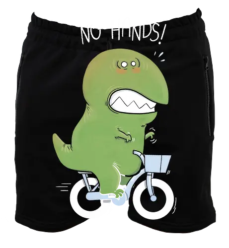 T-Rex tries biking