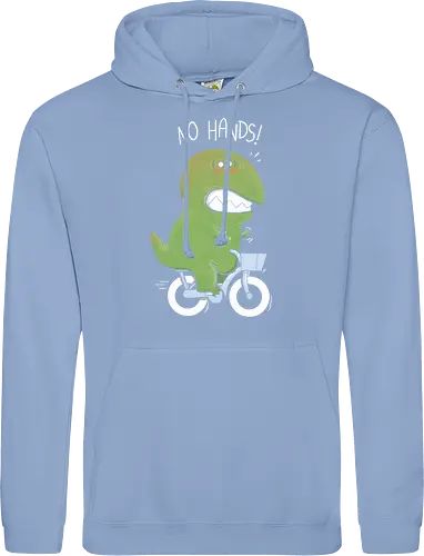 T-Rex tries biking