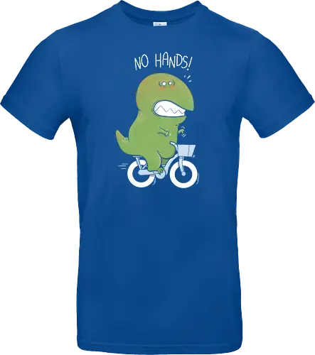 T-Rex tries biking