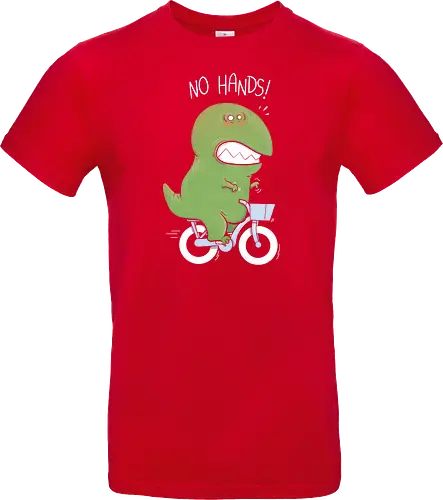T-Rex tries biking