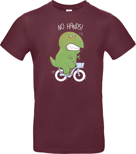T-Rex tries biking