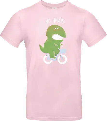 T-Rex tries biking