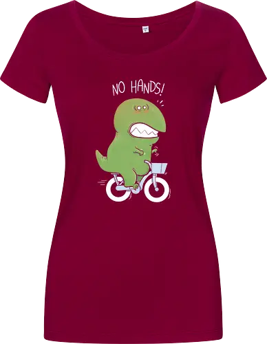 T-Rex tries biking