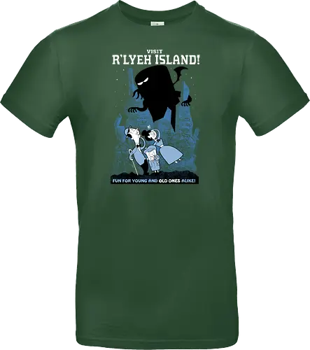Visit R'lyeh Island - cthulhu, call of cthulhu, monster, fantasy, Old oConsole - Standard T-Shirt