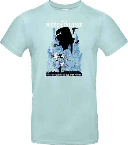 Visit R'lyeh Island - cthulhu, call of cthulhu, monster, fantasy, Old oConsole - Standard T-Shirt