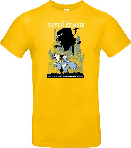 Visit R'lyeh Island - cthulhu, call of cthulhu, monster, fantasy, Old oConsole - Standard T-Shirt