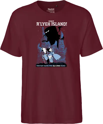 Visit R'lyeh Island - cthulhu, call of cthulhu, monster, fantasy, Old oConsole - Fairtrade T-Shirt