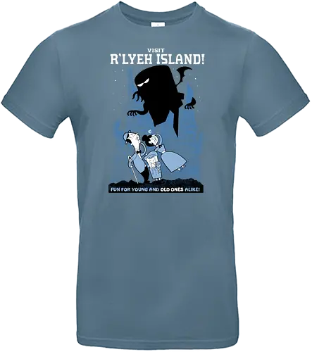 Visit R'lyeh Island - cthulhu, call of cthulhu, monster, fantasy, Old oConsole - Standard T-Shirt