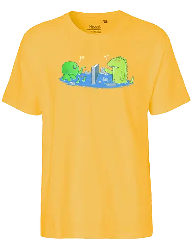 You Sunk My Navy - monster, bath, Schiffeversenken, Badewanne - Fairtrade T-Shirt