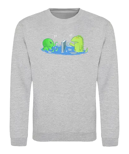 You Sunk My Navy - monster, bath, Schiffeversenken, Badewanne - Sweatshirt