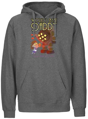 Best Big Daddy - gaming, games, big daddy, Gaming, rpg - Fairtrade Hoodie