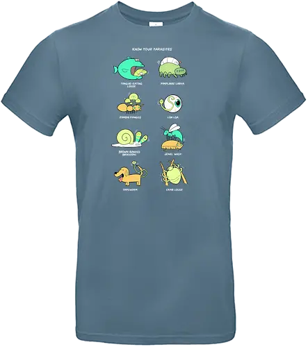 Know your Parasite - tiere, parasit, comic, fun - Standard T-Shirt
