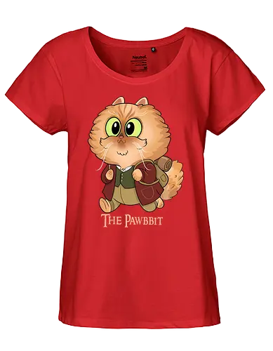 The Pawbbit - Pawbit, mashup, katze, cat, fantasy, journey, adventure, film, literatur - Fairtrade Girl Shirt