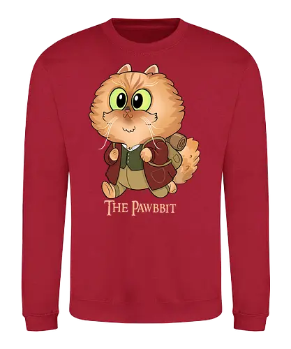 The Pawbbit - Pawbit, mashup, katze, cat, fantasy, journey, adventure, film, literatur - Sweatshirt