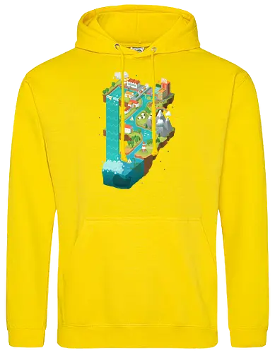 Perpetual World - Pertpetuum, Stairs, MC Escher, art, kunst, print - Standard Hoodie