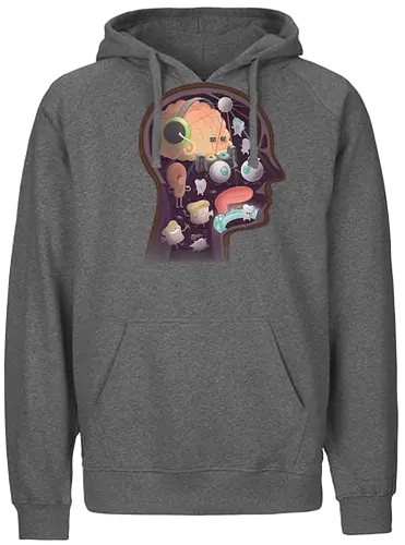 There Is A Party In My Hd - X-ray, party, fun, hd - Fairtrade Hoodie