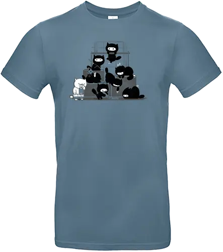 Much You Have To Lrn - ninja, Cats, Katzen, neko, fun - Standard T-Shirt