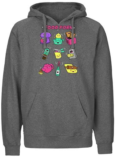 Food Porn - food, porn, essen, spicy, hot - Fairtrade Hoodie