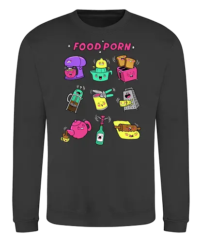 Food Porn - food, porn, essen, spicy, hot - Sweatshirt