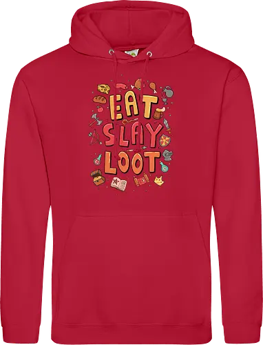 Eat. Slay. Loot.