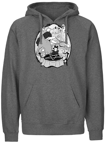 Toys - evil, Toys, puppet, teddy, pentagram, dark, gothic, Spells - Fairtrade Hoodie