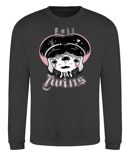 Evil Twins - twins, Zwillinge, evil, ouija, love, Hate - Sweatshirt