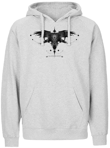 Rorschach Morghulis - valar morghulis, game, ice, fire, song, rorschach, throConsole - Fairtrade Hoodie