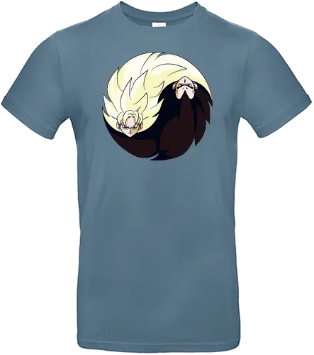 Saiyan Balance - yin, yang, son goku, vegeta, anime - Standard T-Shirt