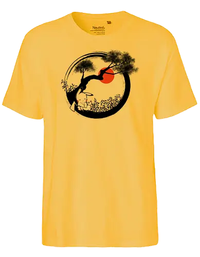 enso pika nap - gaming, pocket, monster, cute, sleep, sumi-e, kawaii - Fairtrade T-Shirt