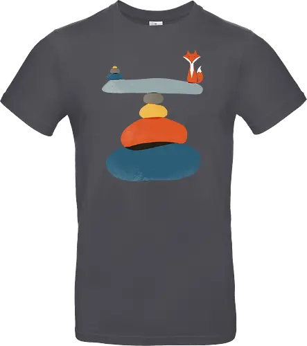 Little fox in balance
