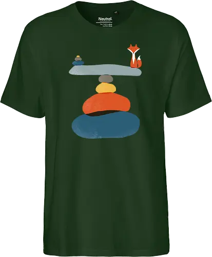 Little fox in balance