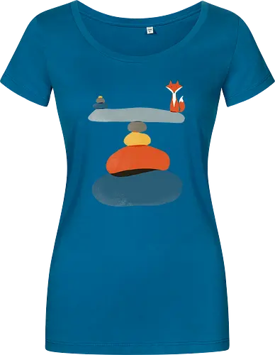 Little fox in balance